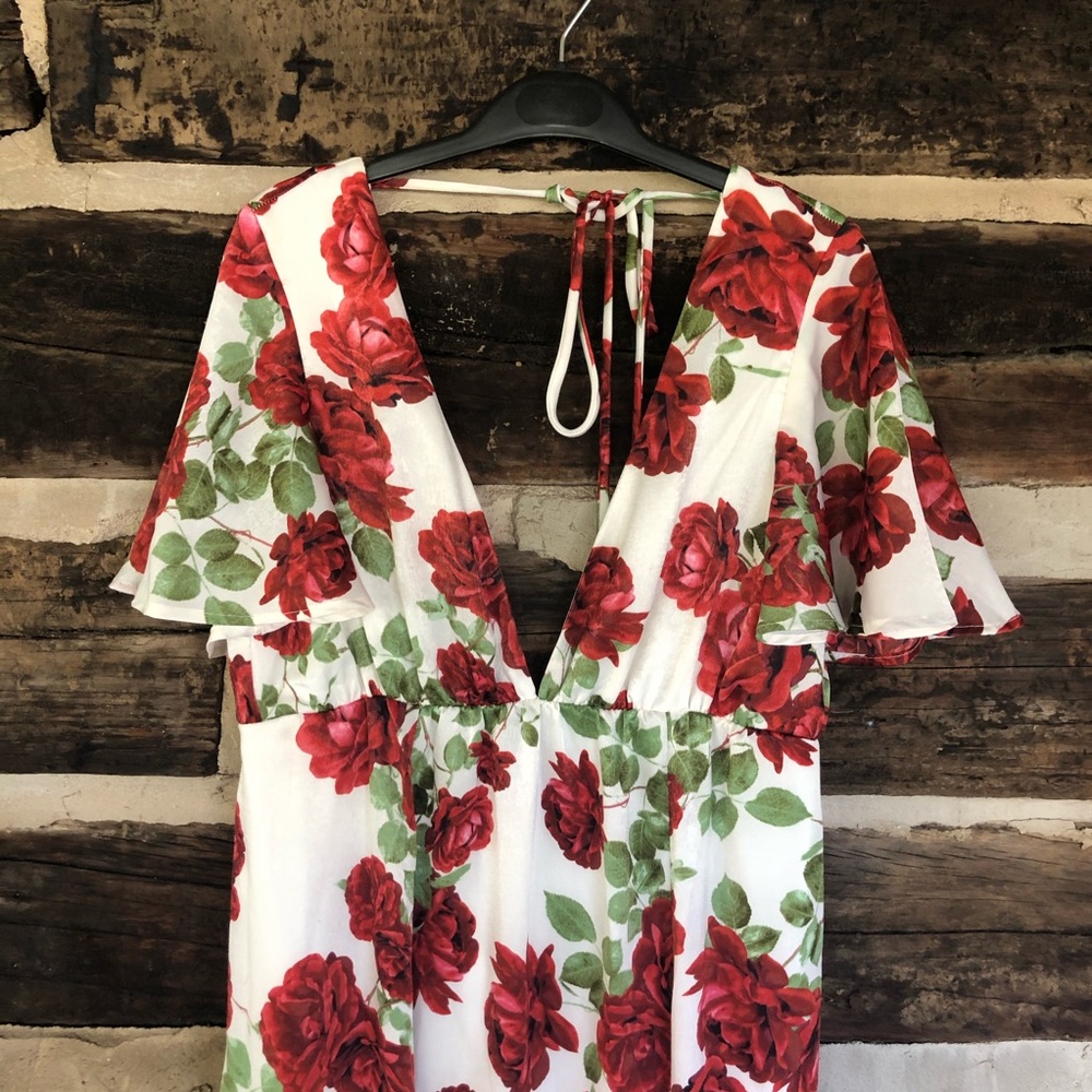 Show Me Your Mumu Faye floral flutter dress